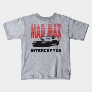 Black Car Ford Falcon V8 The Pursuit Special Interceptor from the movie Mad Max Kids T-Shirt